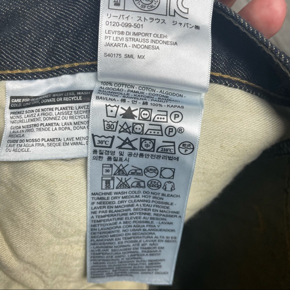 Levi’s 514 Dark Wash Size 40 X 30 - Picture 6 of 7